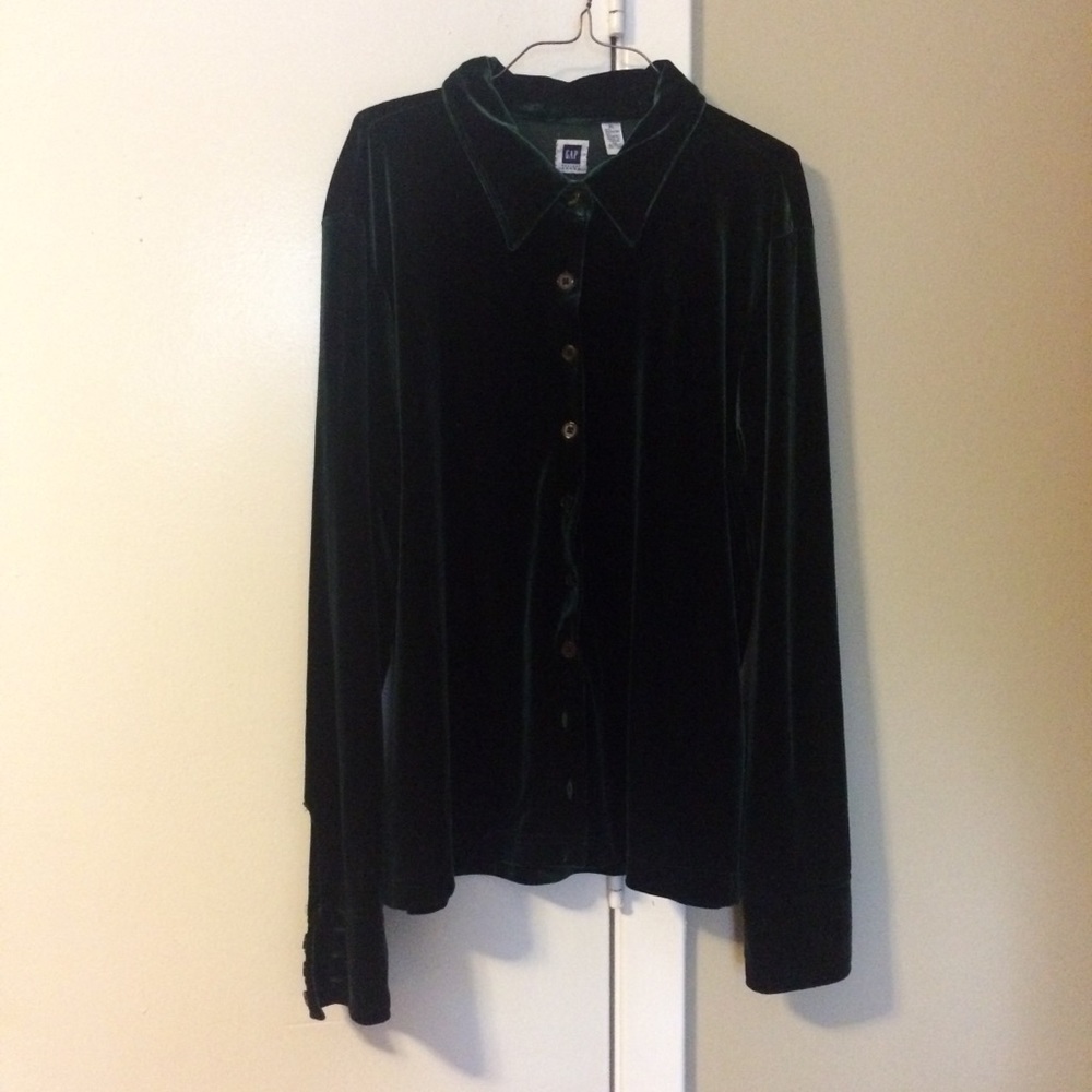 Velvet vintage GAP button up